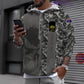 Personalized Australia Soldier/ Veteran Camo With Name And Rank Hoodie Printed  - 17152992