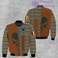 Personalized Belgium Soldier/ Veteran Camo With Name And Rank Bomber Jacket 3D Printed  - 10052401QA