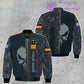 Personalized Germany Soldier/ Veteran Camo With Name And Rank Bomber Jacket 3D Printed  - 10052401QA