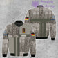 Personalized Germany Soldier/ Veteran Camo With Name And Rank Bomber Jacket 3D Printed  - 07052401QA