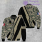 Personalized France Soldier/ Veteran Camo With Name And Rank Bomber Jacket 3D Printed  - 05032401QA