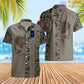 Personalized France Soldier/ Veteran Camo With Name And Rank Hawaii Printed  - 10052401QA