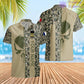 Personalized France Soldier/ Veteran Camo With Name And Rank Hawaii Printed  - 10052401QA