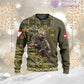 Personalized Austria Soldier/Veteran with Name and Rank Hoodie All Over Printed - 17157312