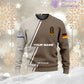 Personalized Germany with Name and Rank Soldier/Veteran Hoodie All Over Printed - 20052401QA