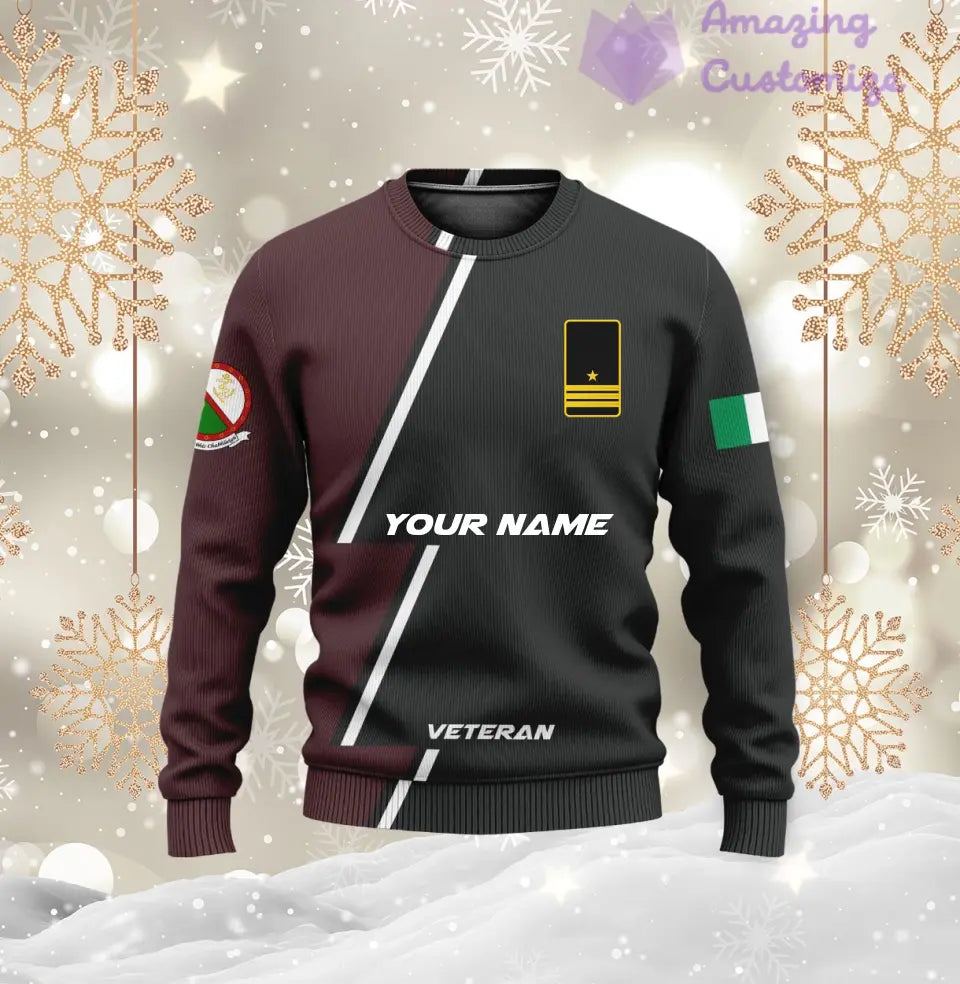 Personalized Ireland with Name and Rank Soldier/Veteran Hoodie All Over Printed - 17161632