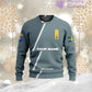 Personalized Sweden with Name and Rank Soldier/Veteran Hoodie All Over Printed - 17161632