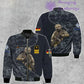 Personalized Germany Soldier/ Veteran Camo With Name And Rank Bomber Jacket 3D Printed  - 150524QA