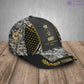 Personalized Rank, Year And Name Australia Soldier/Veterans Camo Baseball Cap - 17163360