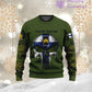 Personalized Finland with Name and Rank Soldier/Veteran Hoodie All Over Printed - 17168544