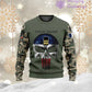 Personalized France with Name and Rank Soldier/Veteran Hoodie All Over Printed - 17168544