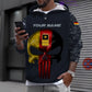 Personalized Germany with Name and Rank Soldier/Veteran Hoodie All Over Printed - 17168544