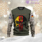 Personalized Germany with Name and Rank Soldier/Veteran Hoodie All Over Printed - 17168544