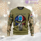 Personalized Netherlands with Name and Rank Soldier/Veteran Hoodie All Over Printed - 17168544