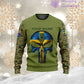 Personalized Sweden with Name and Rank Soldier/Veteran Hoodie All Over Printed - 17168544