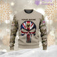 Personalized UK with Name and Rank Soldier/Veteran Hoodie All Over Printed - 17168544