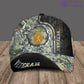 Personalized Rank, Year And Name Netherlands Soldier/Veterans Camo Baseball Cap - 17170272