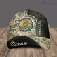 Personalized Rank, Year And Name Netherlands Soldier/Veterans Camo Baseball Cap - 17170272