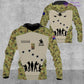 Personalized Australia with Name and Rank Soldier/Veteran Hoodie All Over Printed - 1717113601