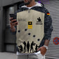 Personalized Germany with Name and Rank Soldier/Veteran Hoodie All Over Printed - 1717113601