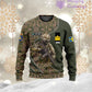 Personalized Sweden with Name and Rank Soldier/Veteran Hoodie All Over Printed - 17157312