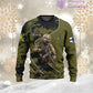 Personalized Finland with Name and Rank Soldier/Veteran Hoodie All Over Printed - 17157312