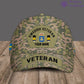 Personalisierter Rang und Name Schwedischer Soldat/Veteran Camo Baseball Cap - 30052402QA