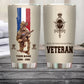 Personalized Netherlands Veteran/ Soldier With Rank, Year And Name Tumbler - 10062401QA