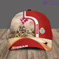 Personalized Rank, Year And Name Denmark Soldier/Veterans Baseball Cap - 17177184