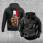 Personalized France Soldier/Veteran Vintage Hoodie All Over Printed - 21062402QA