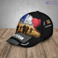 Personalized Rank, Year And Name France Soldier/Veterans Baseball Cap - 17188416