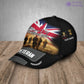 Personalized Rank, Year And Name UK Soldier/Veterans Baseball Cap - 17188416