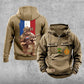 Sweat à capuche vintage personnalisé avec imprimé intégral du soldat/vétéran des Pays-Bas - 21062402QA