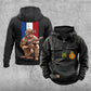 Sweat à capuche vintage personnalisé avec imprimé intégral du soldat/vétéran des Pays-Bas - 21062402QA