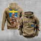 Personalisierter Schweden Soldat/Veteran Vintage Kapuzenpullover Allover bedruckt - 21062402QA