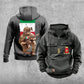 Personalized Italy Soldier/Veteran Vintage Hoodie All Over Printed - 21062402QA