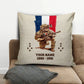 Personalized France Soldier/ Veteran With Name, Year And Rank Pillow 3D Printed - 03072401UT