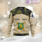 Personalized Finland Soldier/Veteran Camo with Name, Year and Rank Hoodie All Over Printed - 17200512