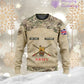 Personalized UK Soldier/Veteran Camo with Name, Year and Rank Hoodie All Over Printed - 17200512