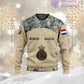 Personalized Netherlands Soldier/Veteran Camo with Name, Year and Rank Hoodie All Over Printed - 17200512