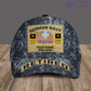 Personalized Rank, Year And Name Germany Soldier/Veterans Camo Baseball Cap Veteran - 17202240