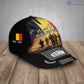 Personalized Rank, Year And Name Belgium Soldier/Veterans Baseball Cap - 17188416