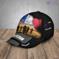 Personalized Rank, Year And Name France Soldier/Veterans Baseball Cap - 17188416