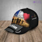 Personalized Rank, Year And Name France Soldier/Veterans Baseball Cap - 17188416