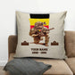 Personalized Belgium Soldier/ Veteran With Name, Year And Rank Pillow 3D Printed - 03072401UT