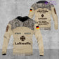 Personalized Germany Soldier/Veteran Camo with Name, Year and Rank Hoodie All Over Printed - 17200512