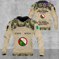 Personalized Ireland Soldier/Veteran Camo with Name, Year and Rank Hoodie All Over Printed - 17200512