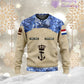 Personalized Netherlands Soldier/Veteran Camo with Name, Year and Rank Hoodie All Over Printed - 17200512