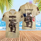 Personalized France Soldier/Veteran Camo with Name, Year and Rank Hoodie All Over Printed - 17229888