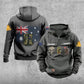 Personalized Australia Soldier/Veteran With Rank And Name Vintage Hoodie All Over Printed - 17203968